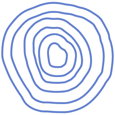 Shape Spiral Element from Organic Shapes Set