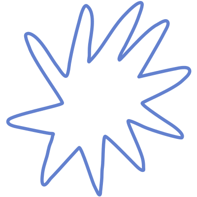 Shape Star Boom Explode Element from Organic Shapes Set