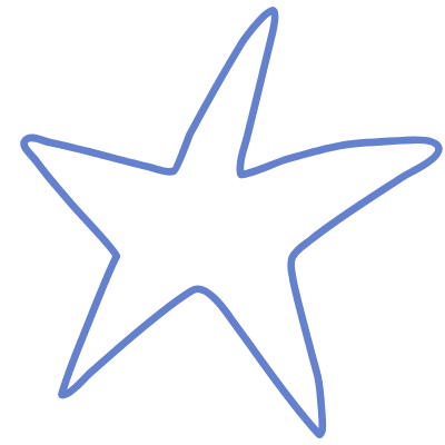 Shape Star Element from Organic Shapes Set