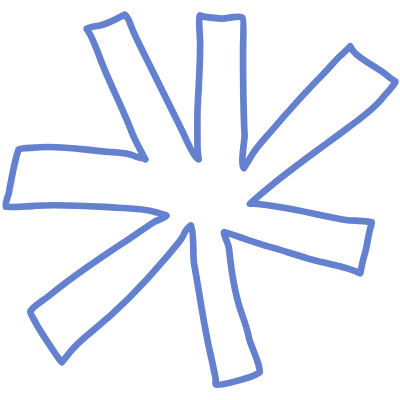 Shape Star Sharp Element from Organic Shapes Set