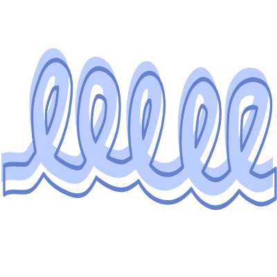 Line Spiral 1 Element from Organic Shapes Set