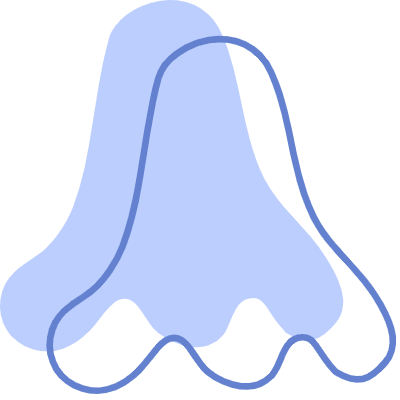 Shape Abstract Nose Element from Organic Shapes Set