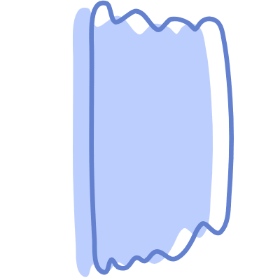 Shape Abstract Paint Element from Organic Shapes Set