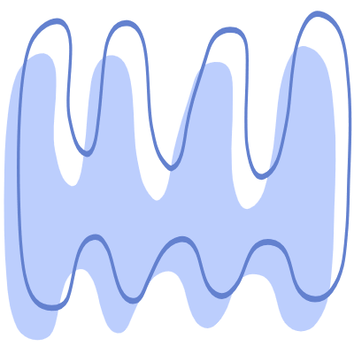 Shape Abstract Spine Element from Organic Shapes Set
