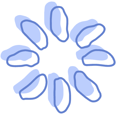 Shape Circle Loading Spin Propeller Element from Organic Shapes Set