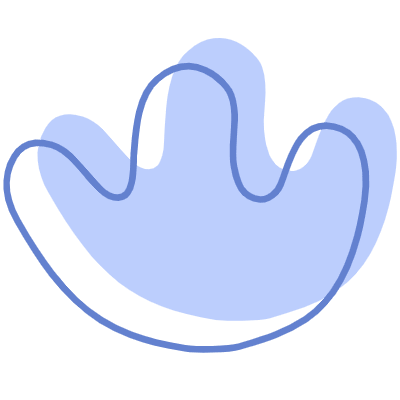 Shape Flower Bloom Nature Element from Organic Shapes Set
