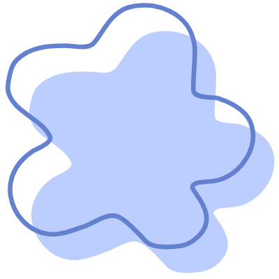 Shape Flower Nature Cute Element from Organic Shapes Set