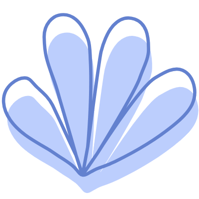 Shape Flower Nature Outline Bloom Element from Organic Shapes Set