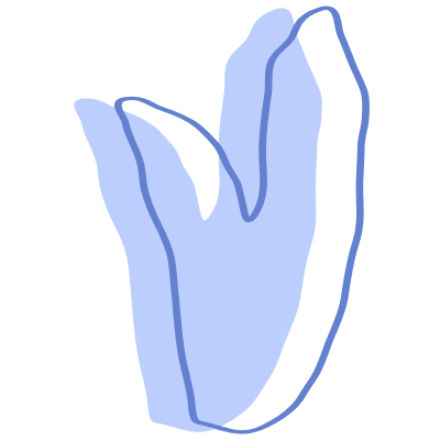 Shape Leaves Nature 4 Element from Organic Shapes Set