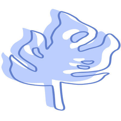 Shape Leaves Nature Caladium Element from Organic Shapes Set