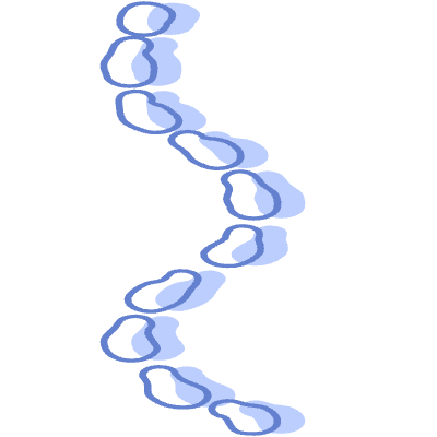 Shape Line Dash 2 Element from Organic Shapes Set