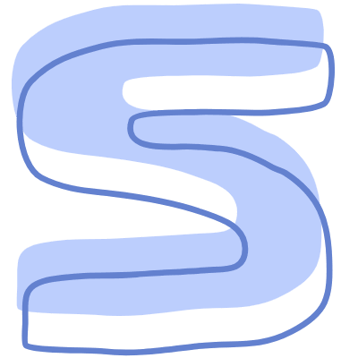 Shape Line S Road Element from Organic Shapes Set