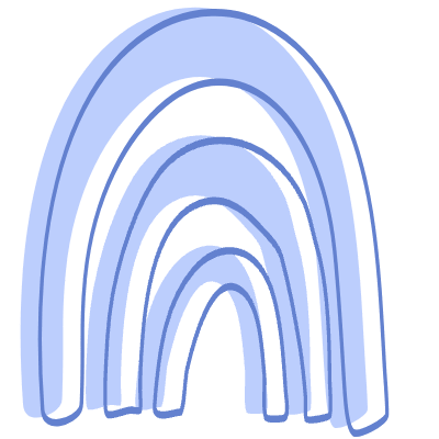 Shape Rainbow Element from Organic Shapes Set
