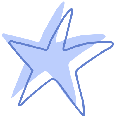 Shape Star Element from Organic Shapes Set
