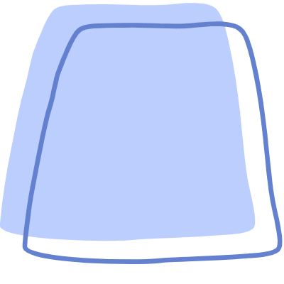 Shape Trapezoid Element from Organic Shapes Set