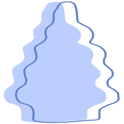 Shape Tree Pine Nuture Element from Organic Shapes Set