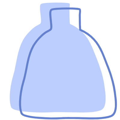 Shape Vase Ton Element from Organic Shapes Set