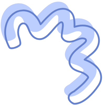 Shape Wave Curly Element from Organic Shapes Set