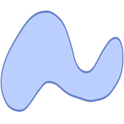 Shape Abstract Worm Element from Organic Shapes Set