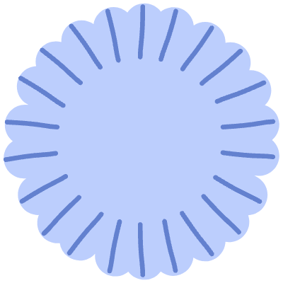 Shape Circle Element from Organic Shapes Set