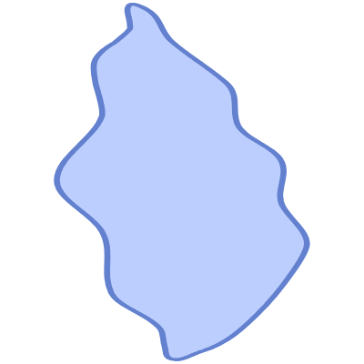 Shape Leave Nature Linear Element from Organic Shapes Set