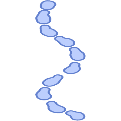 Shape Line Dash 2 Element from Organic Shapes Set