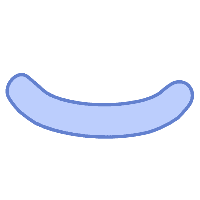 Shape Line Element from Organic Shapes Set