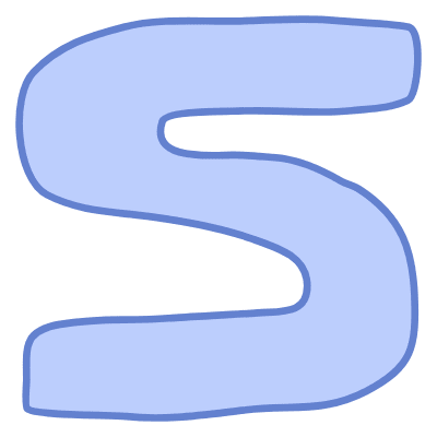 Shape Line S Road Element from Organic Shapes Set