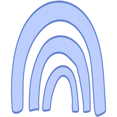Shape Rainbow Element from Organic Shapes Set