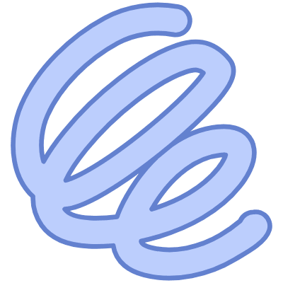 Shape Spiral Line Element from Organic Shapes Set