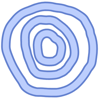 Shape Spiral Element from Organic Shapes Set