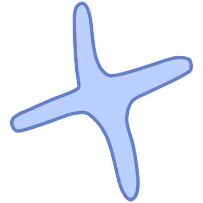 Shape Star Wink Element from Organic Shapes Set