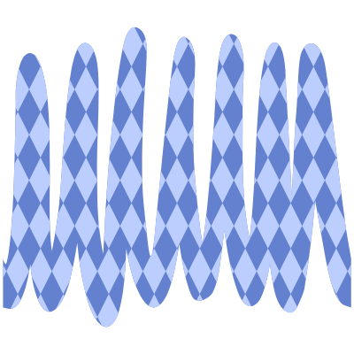 Line Wave Element from Organic Shapes Set