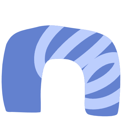 Shape Abstract Arch Thick Element from Organic Shapes Set