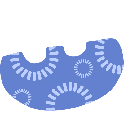 Shape Abstract Bread Element from Organic Shapes Set