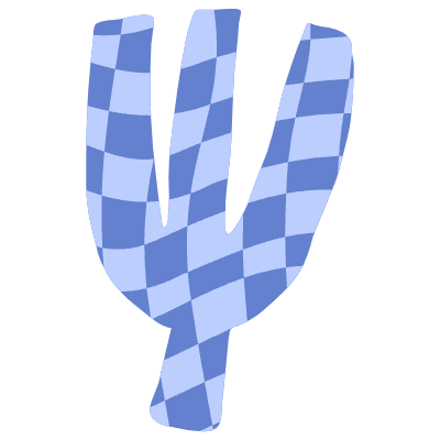 Shape Abstract Fork Element from Organic Shapes Set