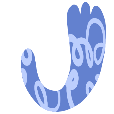 Shape Abstract Leaf Wing Element from Organic Shapes Set