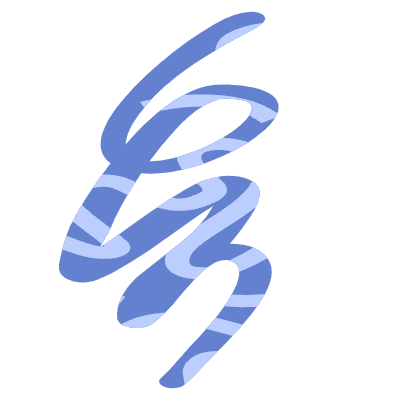 Shape Abstract Scratch Horizontal Element from Organic Shapes Set