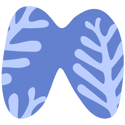 Shape Abstract Wing Element from Organic Shapes Set