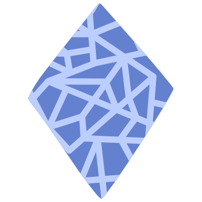 Shape Diamond Element from Organic Shapes Set