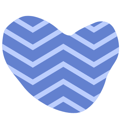Shape Heart Draw Element from Organic Shapes Set