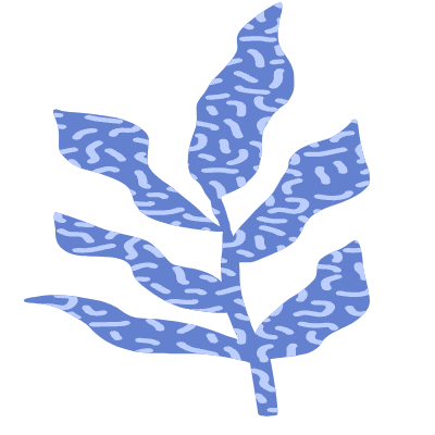 Shape Leaves Nature Dry Element from Organic Shapes Set