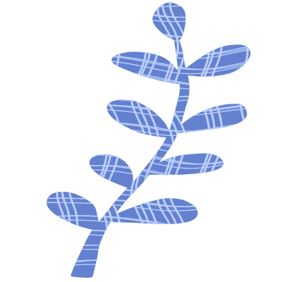 Shape Leaves Nature Vine Element from Organic Shapes Set