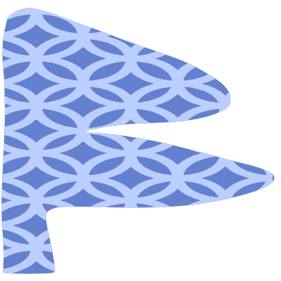 Shape Leaves Side Element from Organic Shapes Set