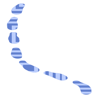 Shape Line Dash 1 Element from Organic Shapes Set