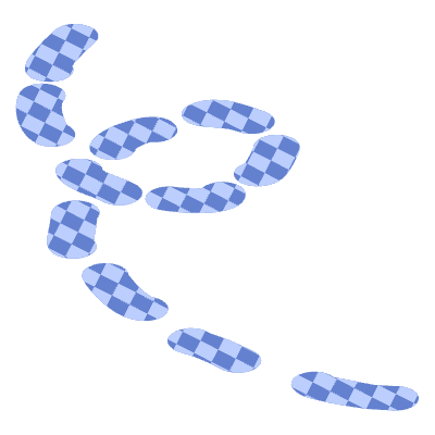 Shape Line Dash 3 Element from Organic Shapes Set