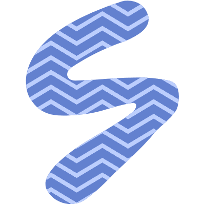 Shape Line S Drawing Element from Organic Shapes Set