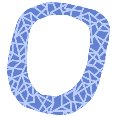 Shape Ring Square Element from Organic Shapes Set