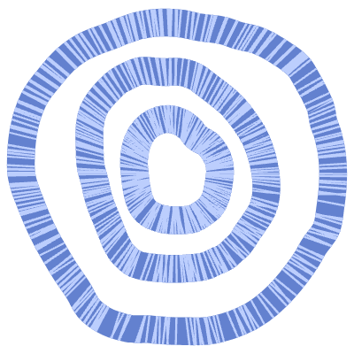 Shape Spiral Element from Organic Shapes Set