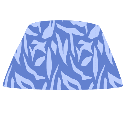 Shape Trapezoid Horizontal Element from Organic Shapes Set